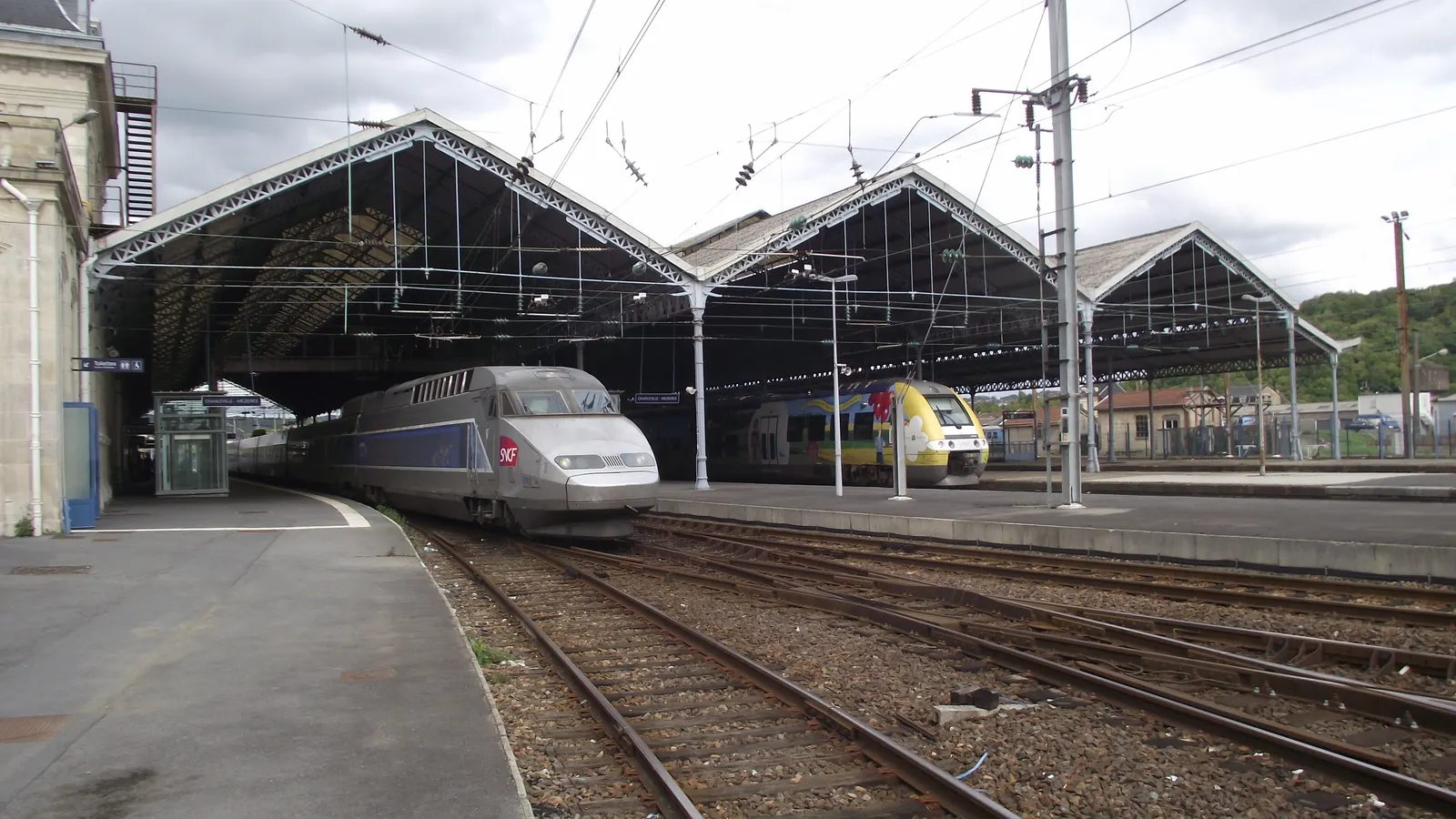 La gare de Charleville-Mézières